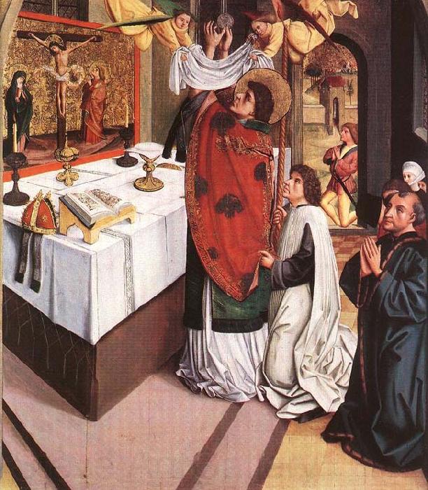 unknow artist The Sermon of Saint Martin Germany oil painting art